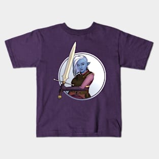 Swords are for girls Kids T-Shirt